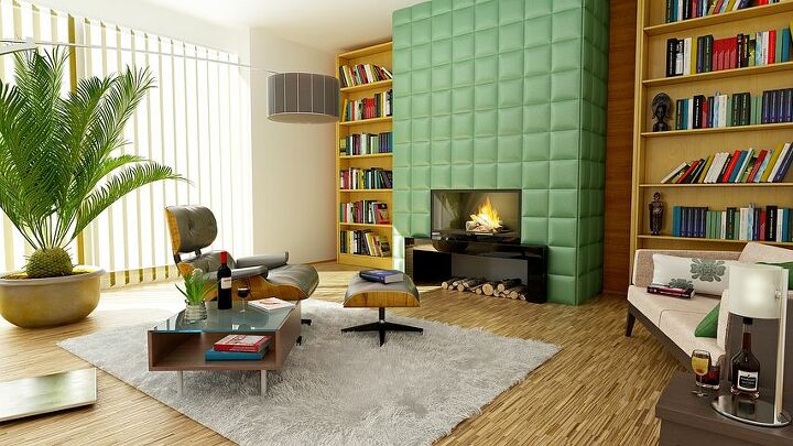17 facelift ideas for a fireplace remodel in your home, Stylish Contemporary Fireplace Makeovers Without a Mantel