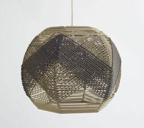 18 woven basket ideas and more weaving projects to liven up your home, Make Your Own Woven Twine Lampshade
