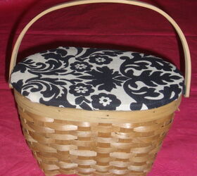 18 woven basket ideas and more weaving projects to liven up your home, Add Some Fabric