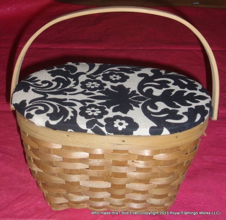 18 woven basket ideas and more weaving projects to liven up your home, Add Some Fabric