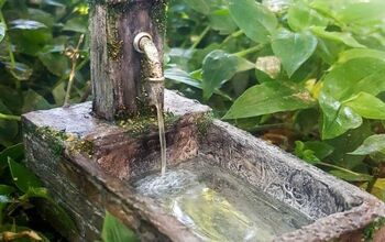 Cómo hacer una fuente de agua en miniatura