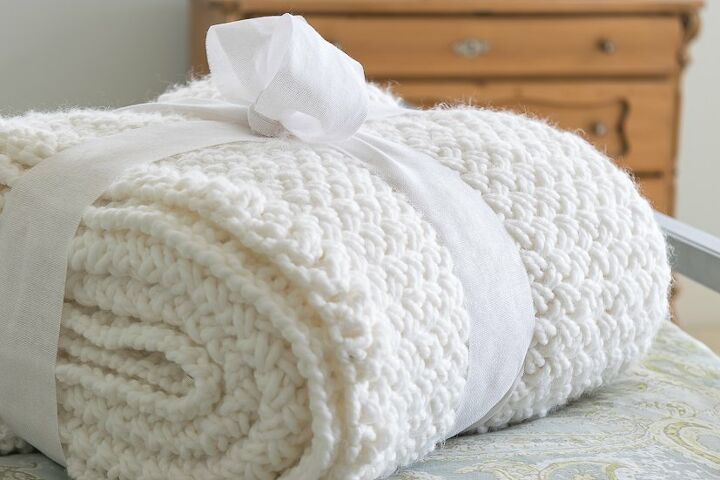 18 maneiras de tricotar pode ser divertido idias de cobertores de malha grossa e, Tricotar um cobertor na diagonal