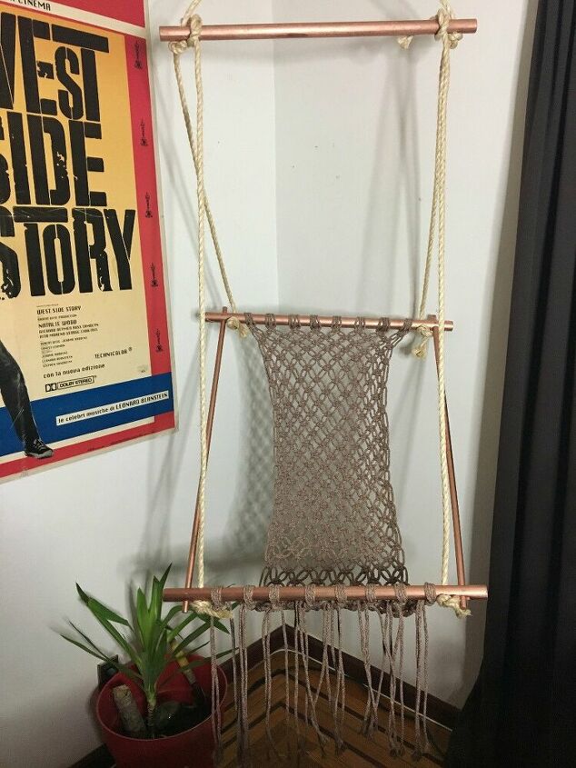 simple elegant and affordable what is not to love about macrame, Make Your Own Macrame Hammock Hanging Chair
