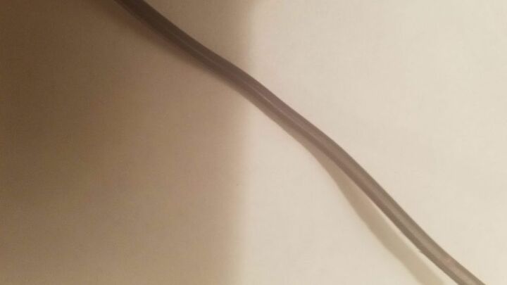 light fixture with two brown wires