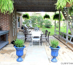 amazing patio ideas to create an outdoor paradise, Covered Patio Ideas A Roof for Alfresco Dining