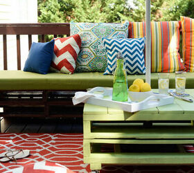 amazing patio ideas to create an outdoor paradise, DIY Patio Ideas Design Your Own Pallet Furniture
