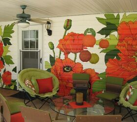 amazing patio ideas to create an outdoor paradise, Patio Decorating Ideas Go All Out with Your Walls