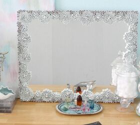 12 clever diy mirror ideas to better reflect your style, Use a Pistachio Shell Frame