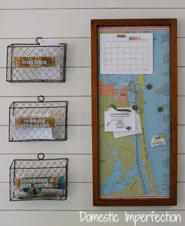 how to make a mail organizer to de clutter your counter tops, Create a Sense of Order in the Kitchen