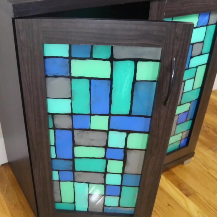 s 10 insanely cool projects that we can t wait to try in 2020, This faux stained glass technique