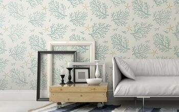 Coastal Inspired Wallpapers Hack Using Nautical Stencils