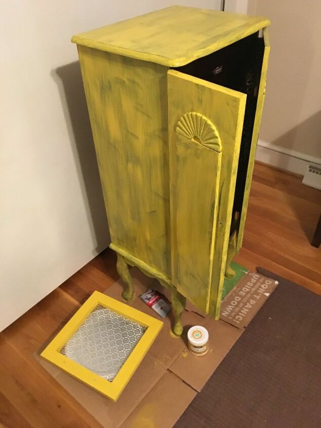 painted jewelry chest