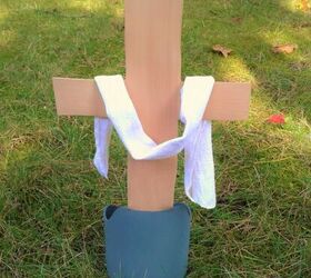 diy pvc pipe easter decor for your yard