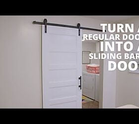 How Do I Convert Old Sliding Closet Doors Into Barn Doors Hometalk
