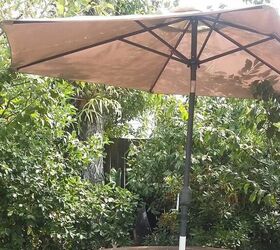 q how to revive a patio umbrella
