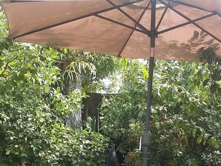 q how to revive a patio umbrella