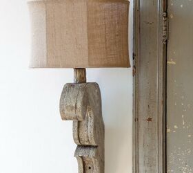 21 diy headboard ideas designed to spruce up your bedroom, DIY Headboard Sconces for a Rustic Farmhouse Vibe