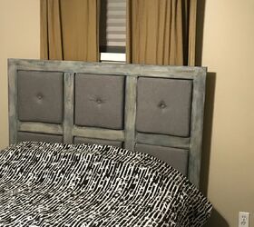 21 ideas de cabeceros diy diseadas para embellecer tu dormitorio, Cabecero de cama inspirado en los cojines