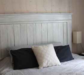 21 diy headboard ideas designed to spruce up your bedroom, All You Need to Build a DIY Farmhouse Headboard