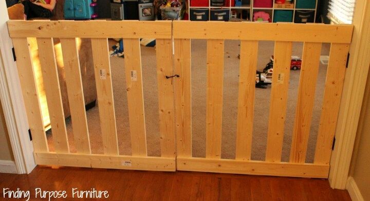 foolproof and creative top ways to make your own diy baby gate, Quick 10 Minute Baby Gate for Beginners