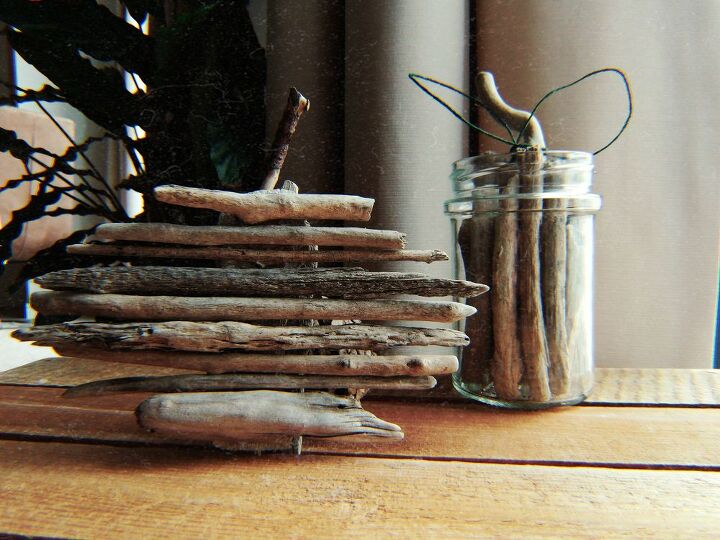 calabazas de madera de deriva diy