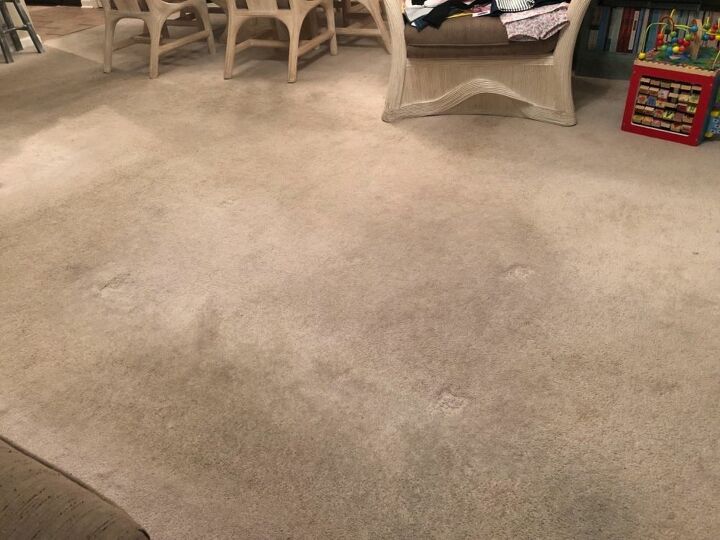 q how to i get the stench out of my carpet