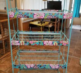 s use paper on your furniture for these great updates, Add some to your bread rack instant color