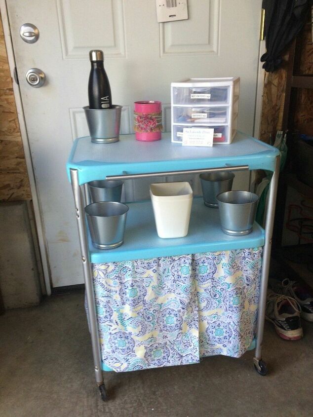 s 14 incredibly cozy ideas for your breakfast nook, A sweet kitchen cart to hold all your goodies