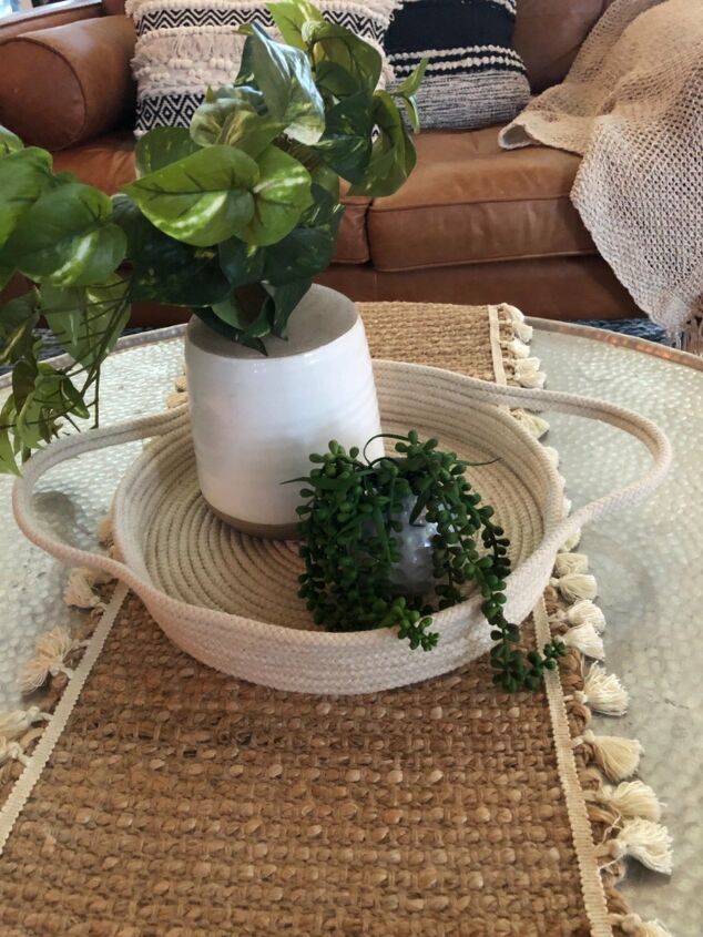 s 14 incredibly cozy ideas for your breakfast nook, DIY rope tray perfect for tea time