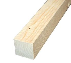 Wood 2x2” 4ft tall
