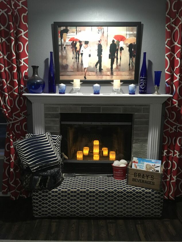 faux finishes thatll take your fireplace to the next level, Faking a stone look with paint