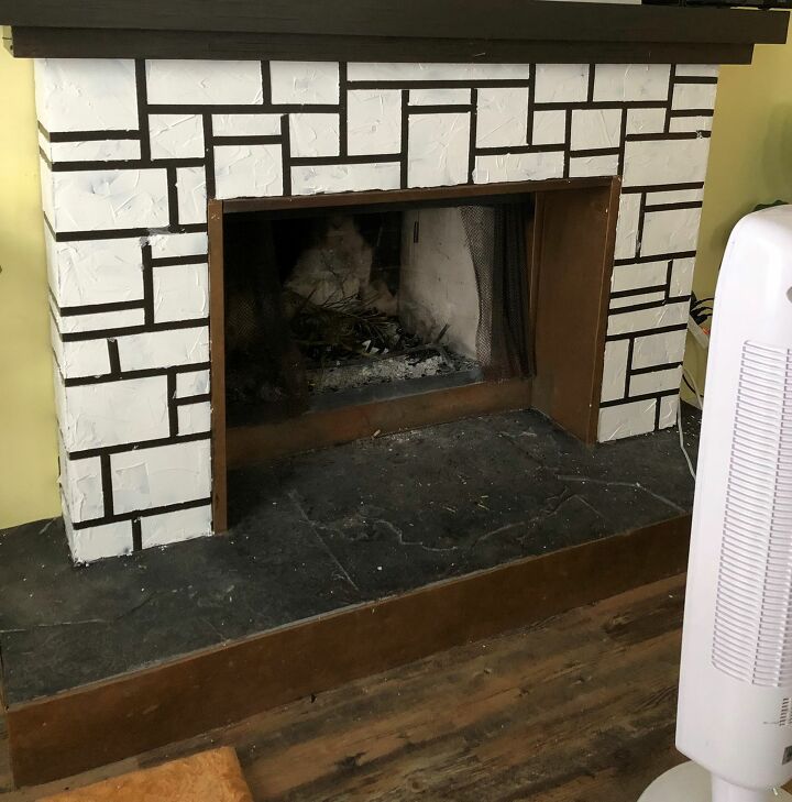 s faux finishes that ll take your fireplace to the next level, Paint on the bricks of your dreams
