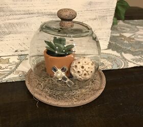 diy decor using dollar store items that you can make this weekend, Fish bowls make the perfect cloche