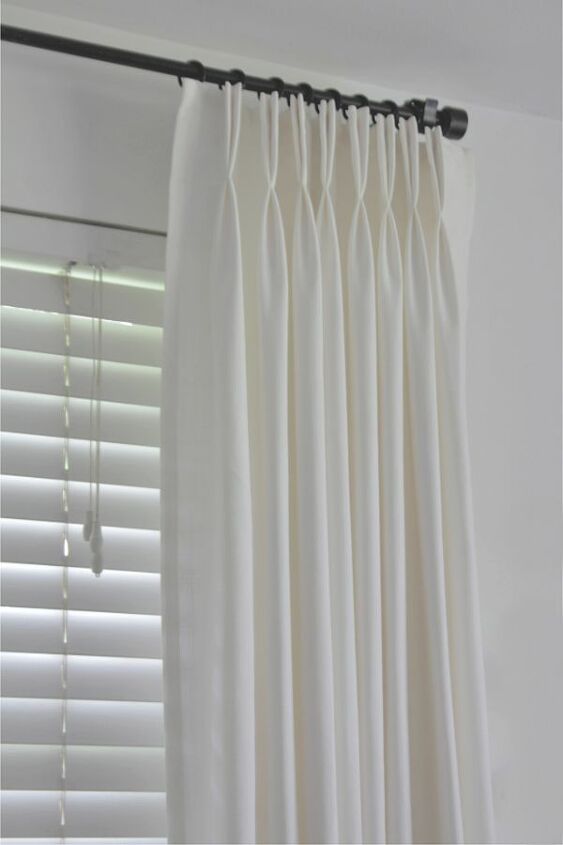 how to make ikea ritva curtains look like expensive custom made drapes