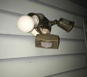 how to make a nice looking light cover to go over an outdoor light