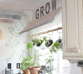 16 charming updates to achieve the farmhouse kitchen of your dreams, Farmhouse Style Awnings Ideal for Kitchen Windows