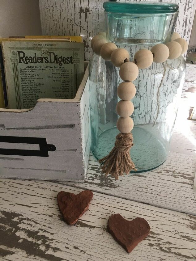s these charming ideas will make your home look pinterest worthy, Wood bead garland that you could use anywhere