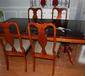 dining table makeover, Before