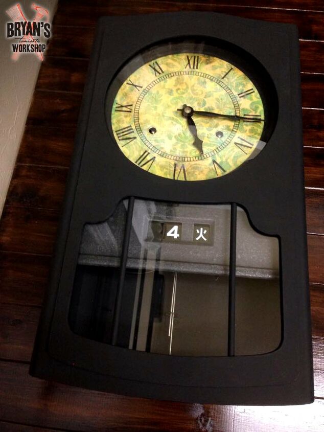 15 proyectos de relojes para que dejes de mirar el telfono, Antiguo Reloj Makeover