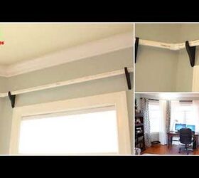 Make A Long Curtain Rod From Electrical Conduit Hometalk