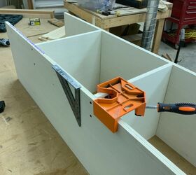 how to build a cheap storage bench