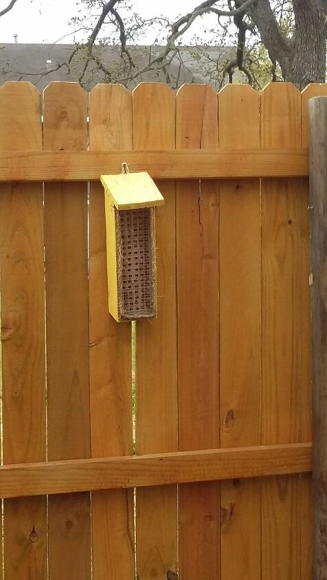 easy upcycled mason bee houses