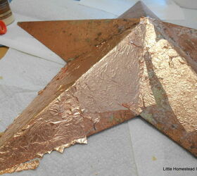 easy diy copper leaf project
