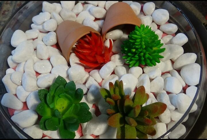 s terra cotta pots have never looked so glam not just for plants, Make a mini succulent garden