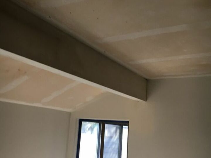 q how to make this look like a wood beam
