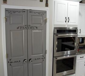 How To Paint A Kitchen Island Overhaul With A Bonus Pantry Door To Match Diy Hometalk