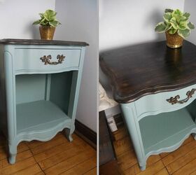 Updating a Nightstand With Milk Paint