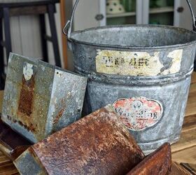 refresh and seal vintage metal for indoor use