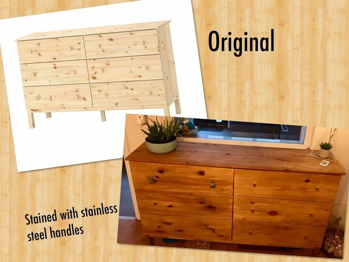 How To Add Leather Handles On A Tarva Dresser Diy Less Is More