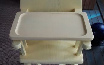 Old Wooden Baby High Chair- What to Do? | Hometalk